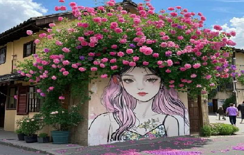 古蔺怎么设计网红打卡墙绘