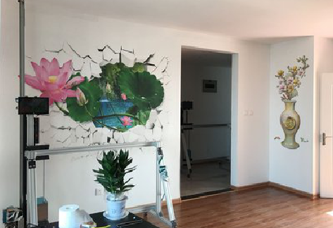 古蔺墙体彩绘相比墙纸的优势。