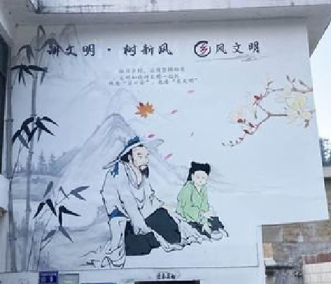 古蔺分享几个墙绘保养知识。