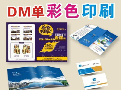 古蔺单页印刷，色彩搭配简单。