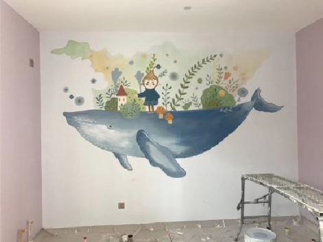 古蔺手绘墙的特点及优势。